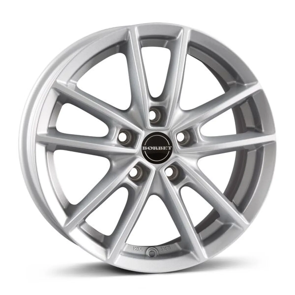 BORBET W 7x17 5x108 ET40 CB72,5 Crystal Silver