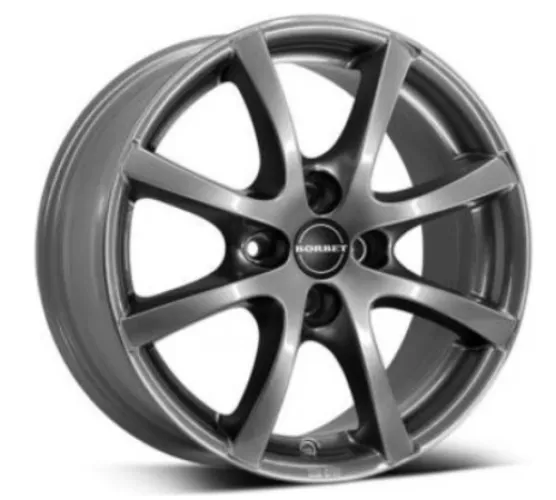 BORBET LV4 5,5x15 4x100 ET45 Mistral Anthracite Matt