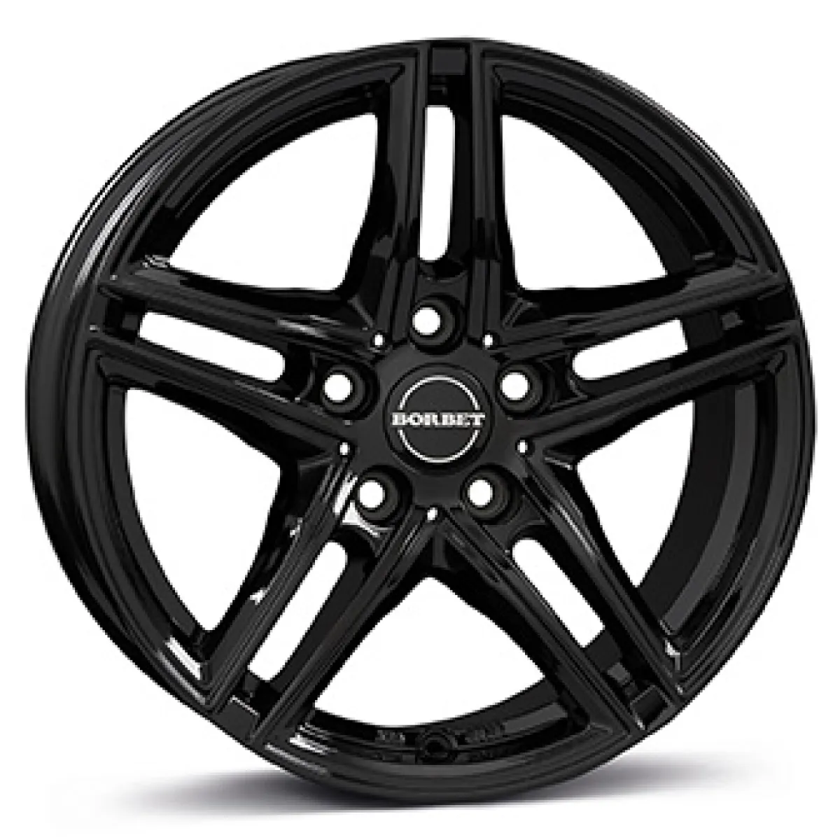 BORBET XR 8x18 5x112 ET39 CB66,6 Black Glossy