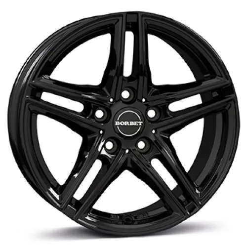 BORBET XR 8x18 5x112 ET31 Black Glossy
