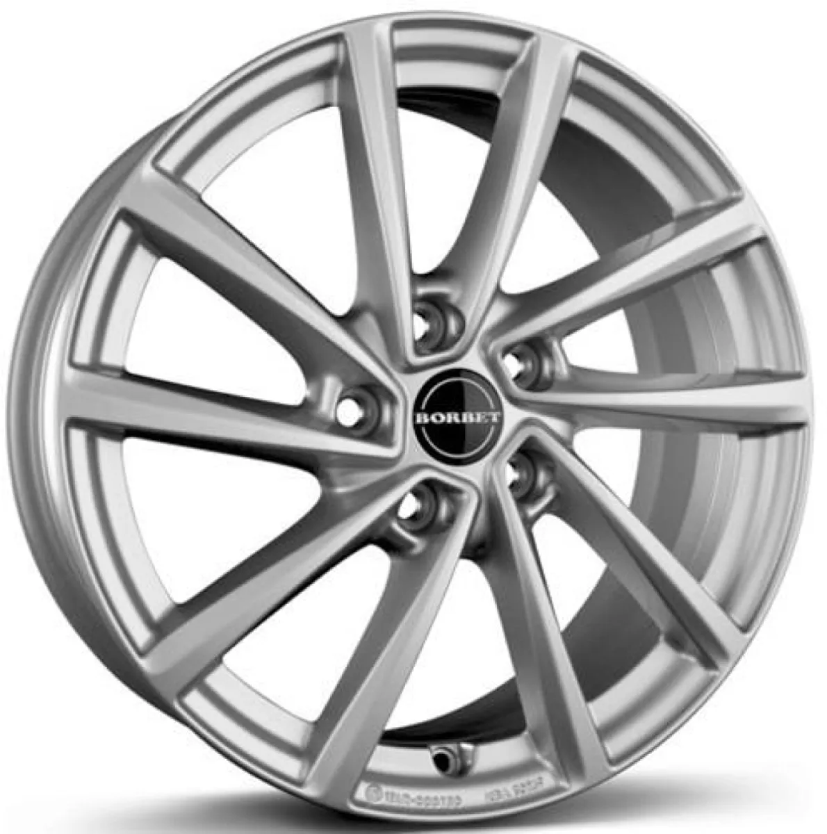 BORBET VTX 7,5x19 5x112 ET40 CB66,6 Brilliant Silver