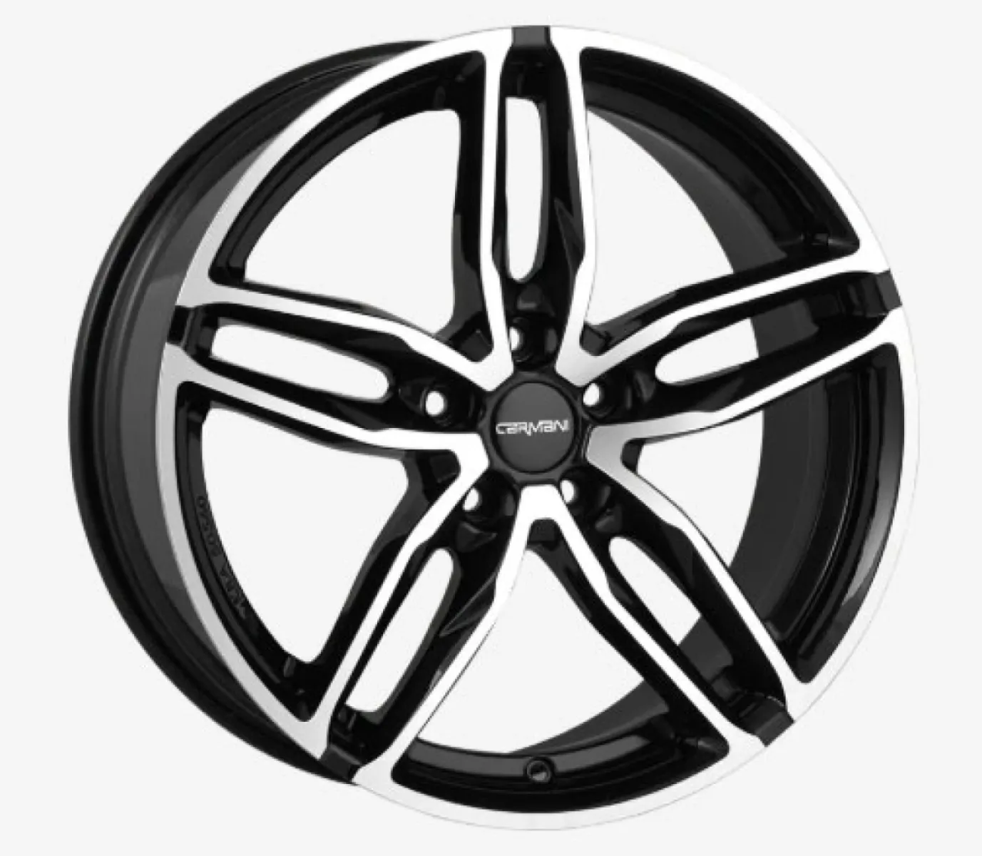 CARMANI 13 Twinmax 8x18 5x112 ET35 CB66,6 black polish
