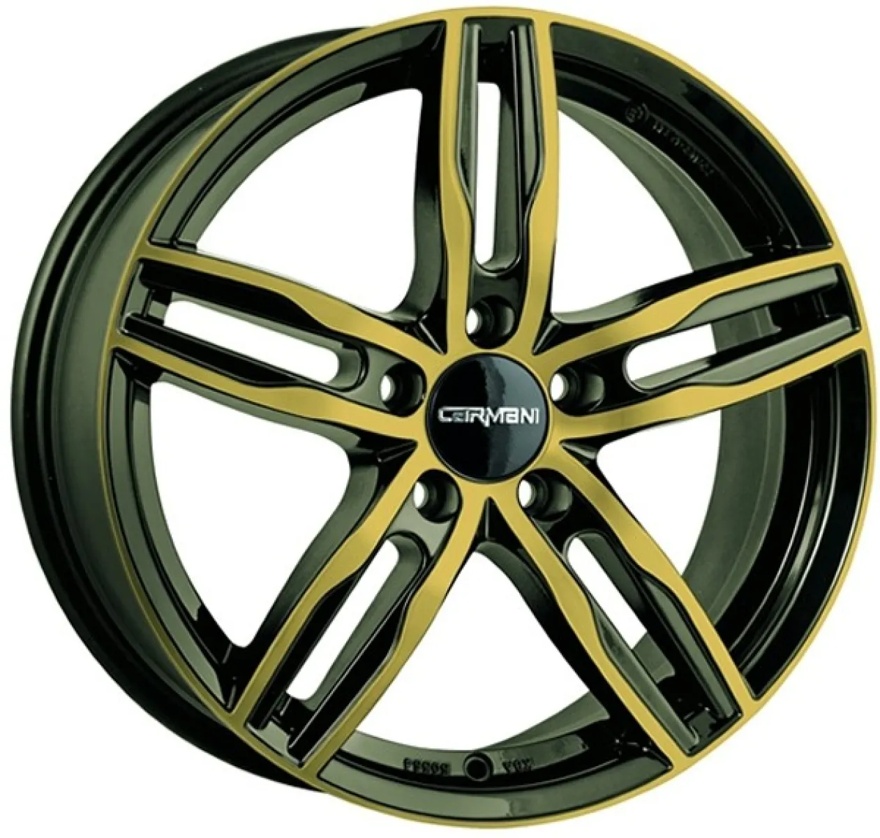 CARMANI 14 Paul 7,5x17 5x108 ET55 CB63,4 gold polish