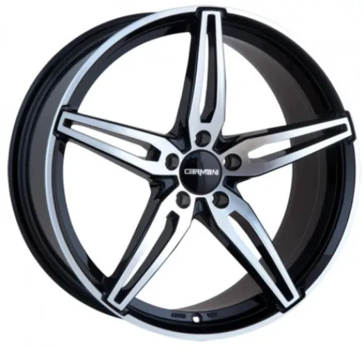 CARMANI 15 Oskar 6,5x16 5x110 ET40 black polish FIX
