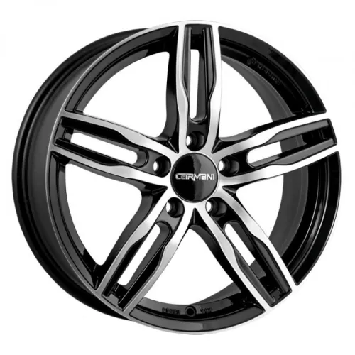 CARMANI 14 Paul 6,5x16 5x115 ET41 black polish FIX