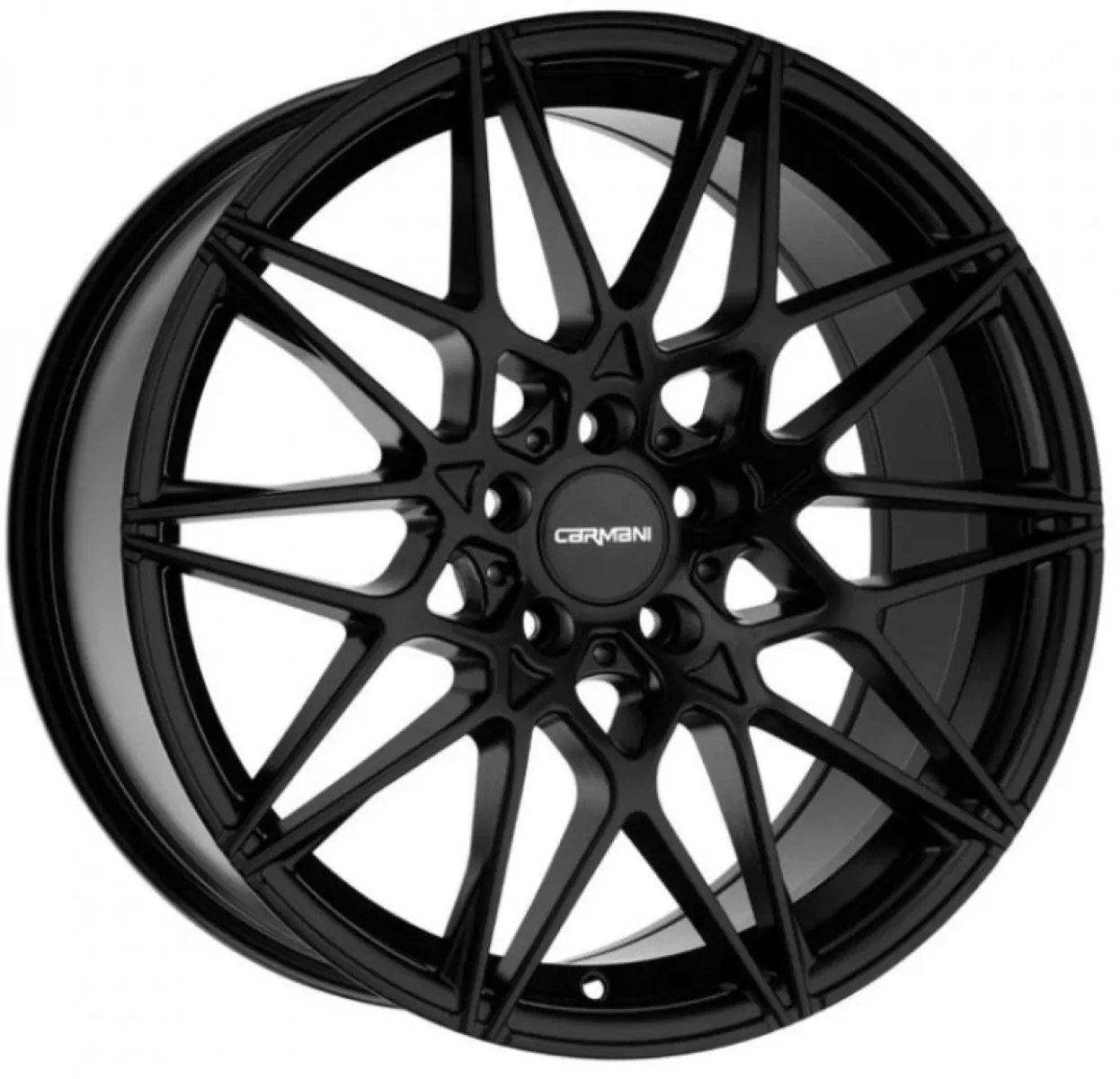 CARMANI 18 Knut 8x19 5x112 ET45 CB66,7 black matt FIX