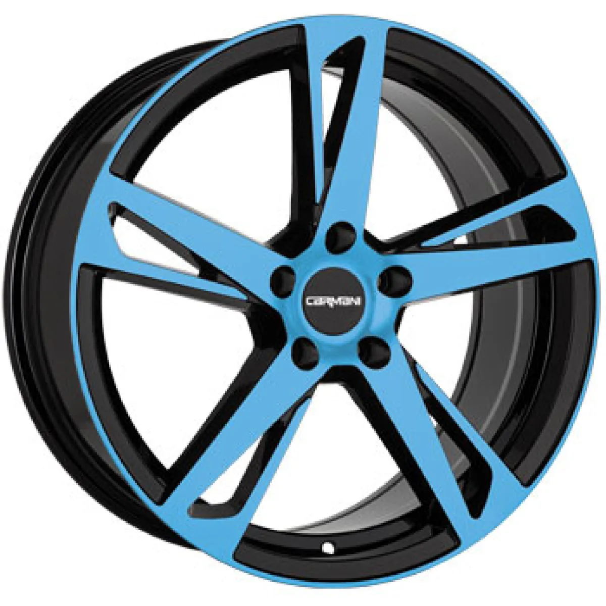 CARMANI 16 Anton 8x18 5x112 ET39 CB66,6 light blue polish FIX