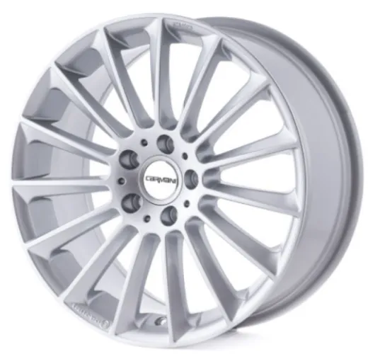 CARMANI 17 Fritz 8x18 5x112 ET45 white silver