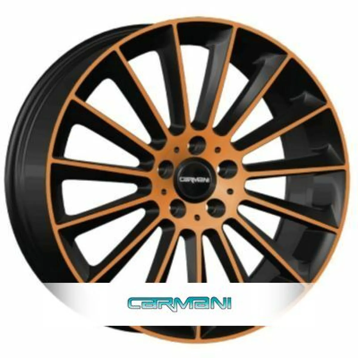 CARMANI 17 Fritz 8,5x20 5x112 ET35 CB66,6 orange polish