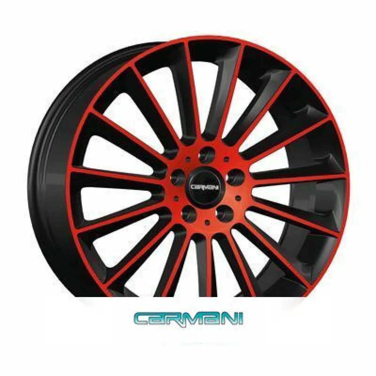 CARMANI 17 Fritz 8,5x20 5x112 ET40 CB66,6 red polish