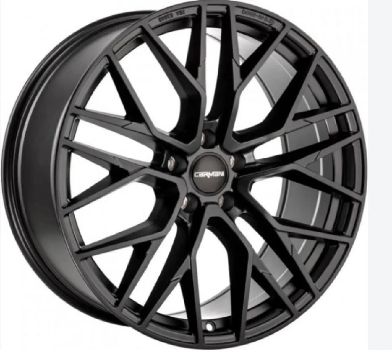 CARMANI 20 Ludwig 8x18 5x112 ET39 CB66,6 black matt FIX
