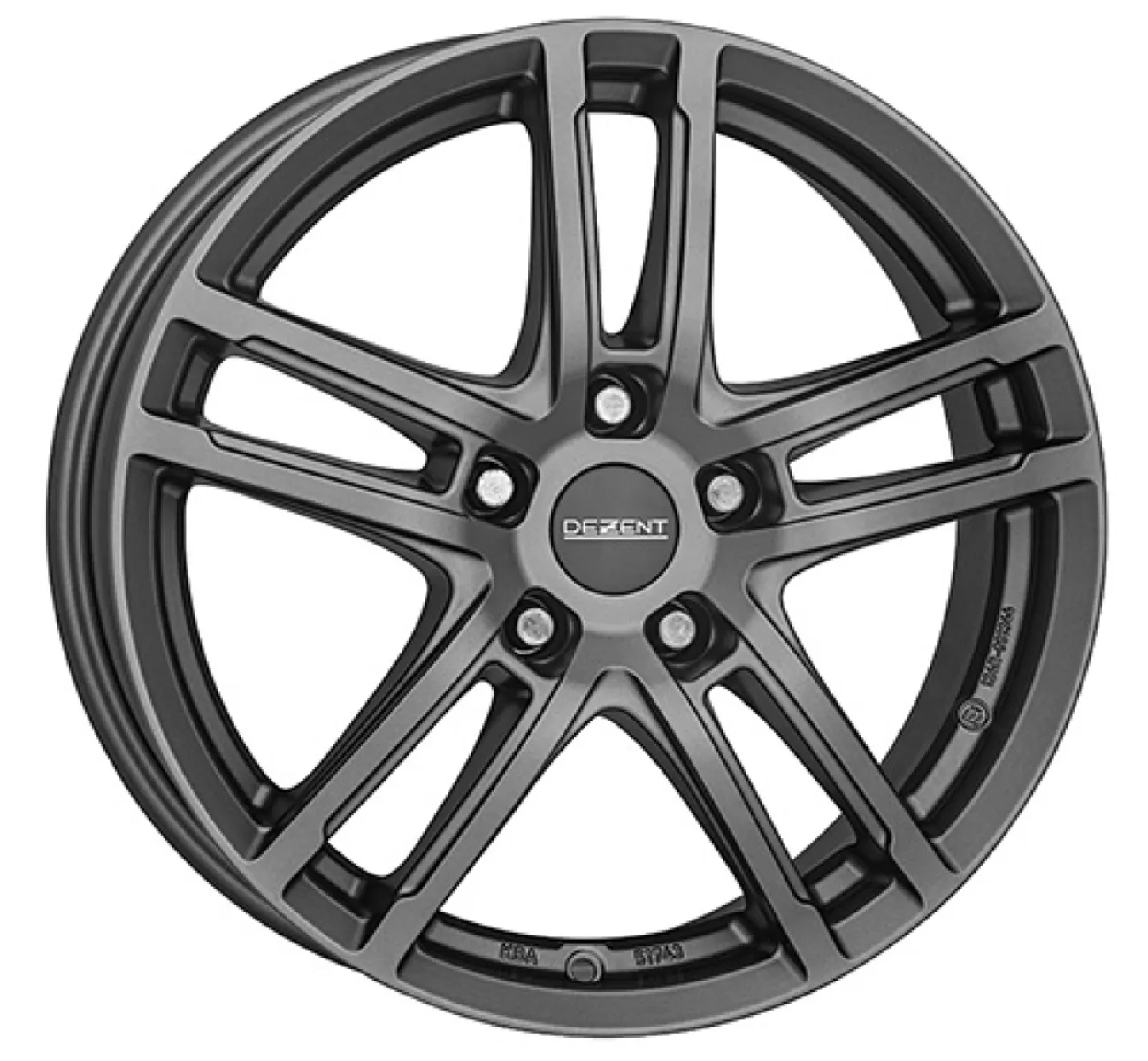 DEZENT TZ graphite 7,5x18 5x114,3 ET38 CB71,6 Graphite matt