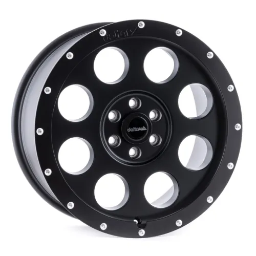 DELTA 4x4 KLASSIK B 9x18 6x139,7 ET20 Black - Schwarz Matt