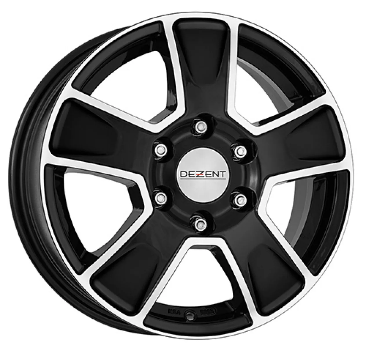 DEZENT Van dark 6,5x16 6x130 ET62 CB84,1 Black/polished