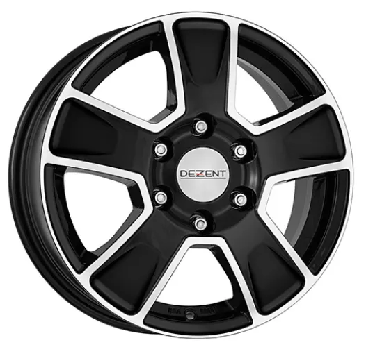 DEZENT Van dark 6,5x16 5x130 ET68 Black/polished