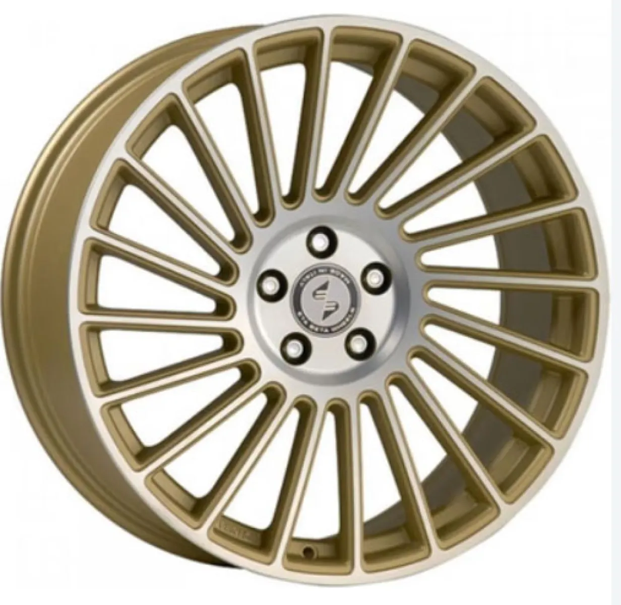 ETA BETA VENTI-R 8,5x20 5x112 ET35 CB78,1 Matt Gold Poliert