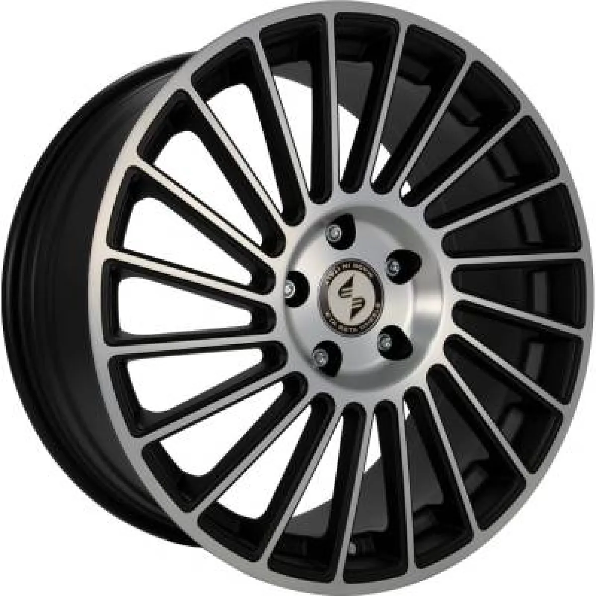 ETA BETA VENTI-R 8,5x20 5x112 ET35 CB78,1 Mattschwarz Poliert
