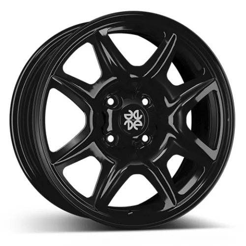 Plechový disk Alcar Stahlrad-KFZ 04 black 6,5x16 4x100 ET43 CB60