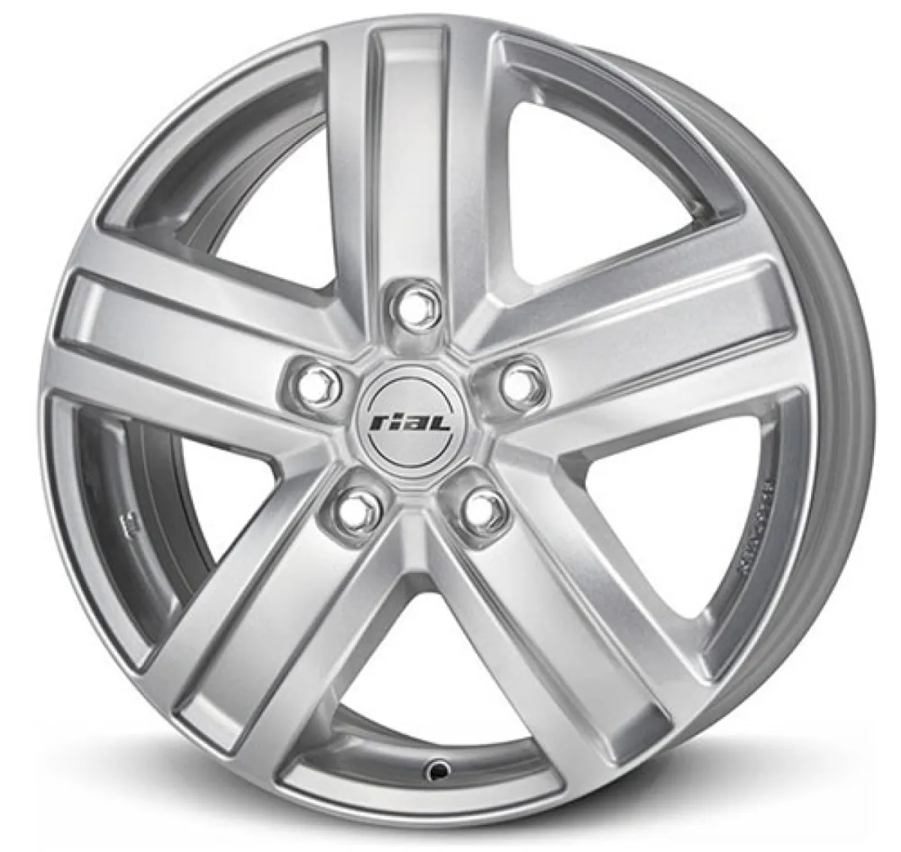 RIAL TRANSPORTER 6,5x16 5x160 ET60 CB65,1 Polar-Silber