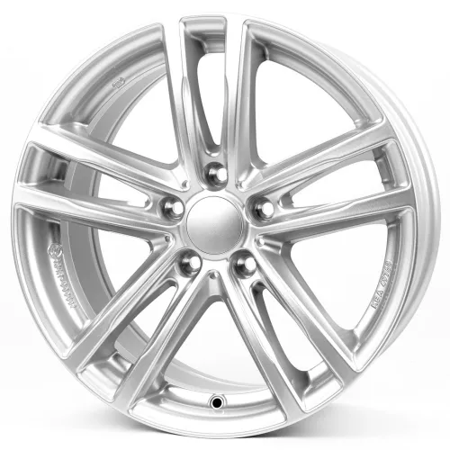 RIAL X10 7x16 5x112 ET52 Polar-Silber