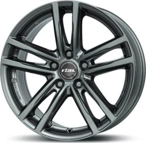 RIAL X10 7x16 5x112 ET52 Metal-Grey
