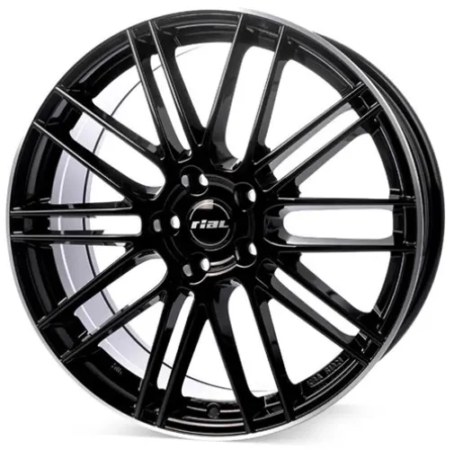 RIAL KIBO 8x19 5x114,3 ET40 Diamant-Schwarz Hornpoliert