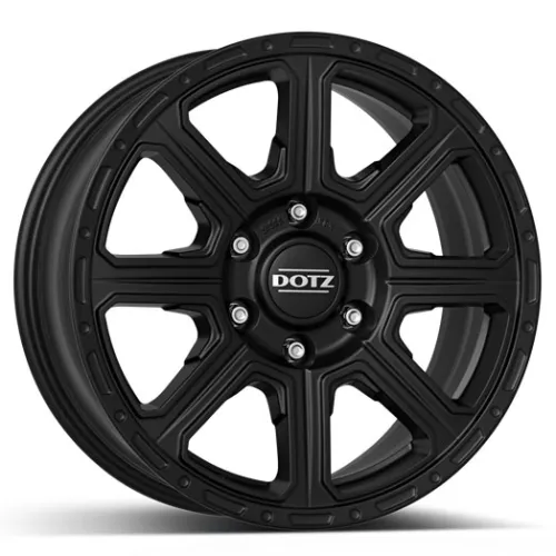 DOTZ Kalahari black 8x17 6x139,7 ET30 Black matt