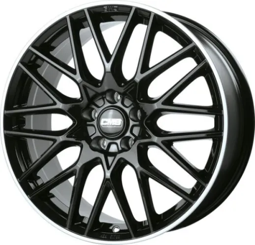 CMS 7x17 4x100 ET45 R DRB-Diamond Rim Black