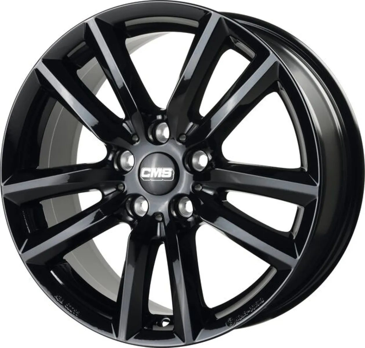 CMS 7x18 5x114,3 ET45 CB60,1 CBG-Complete Black Gloss