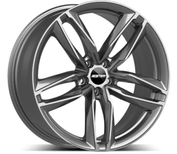 GMP Italia ATOM 8x18 5x112 ET25 Anthracite Diamond