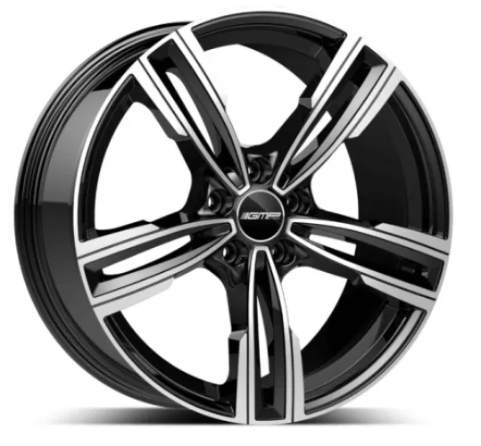 GMP Italia REVEN 7,5x17 5x120 ET43 CB72,6 Black Diamond