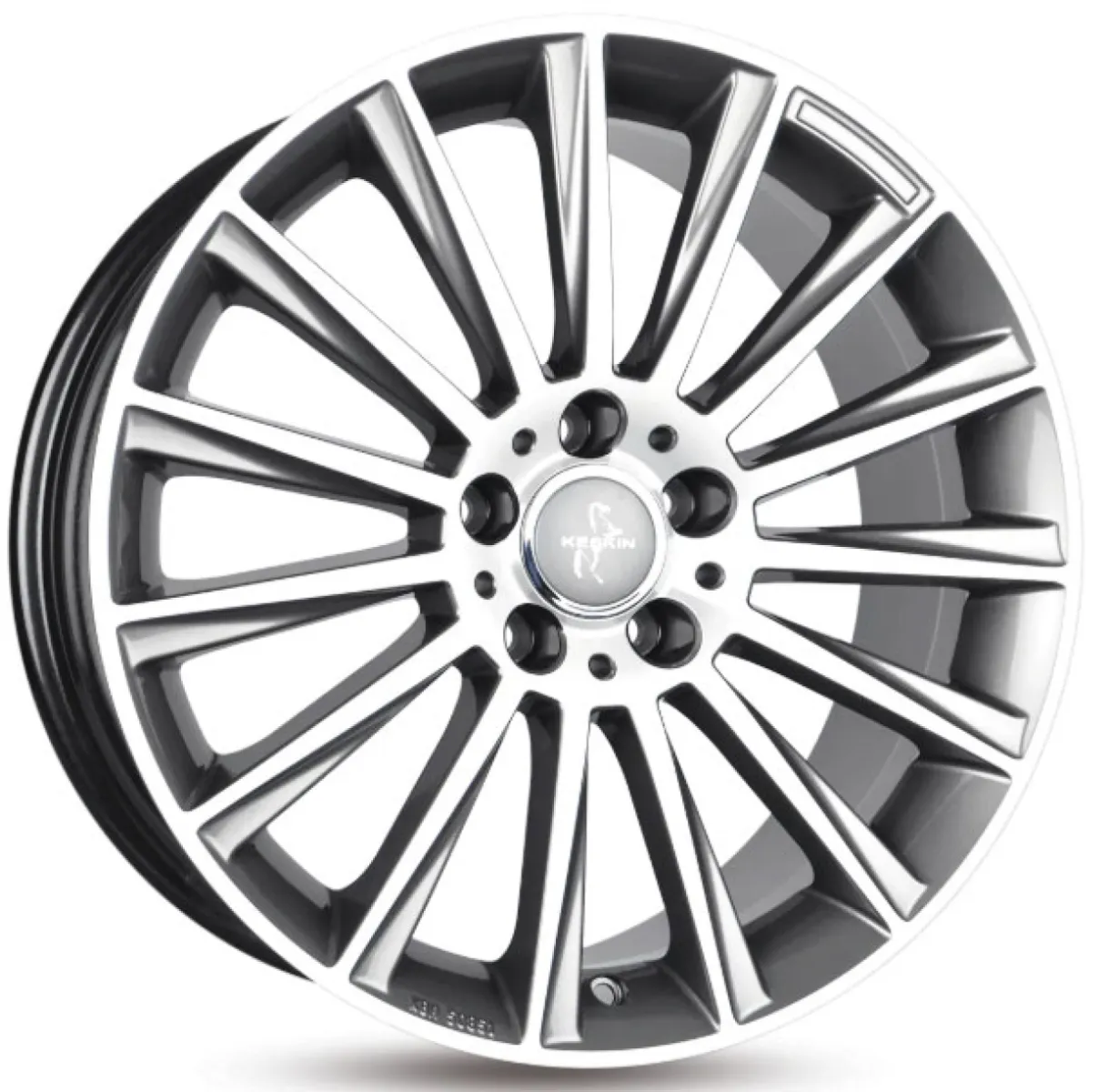 KESKIN KT18 8,5x20 5x112 ET30 CB66,6 PFP PALLADIUM FRONT POLISH