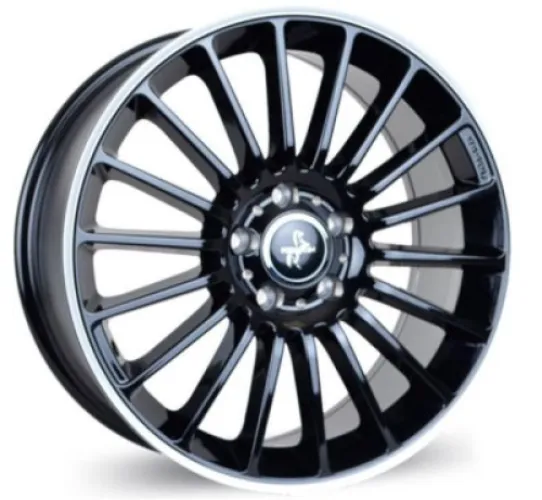 KESKIN KT15 8x18 5x120 ET35 BLP BLACK LIP POLISH