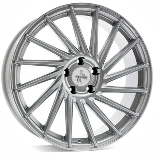 KESKIN KT17 10x22 5x112 ET50 SFP SILVER FRONT POLISH