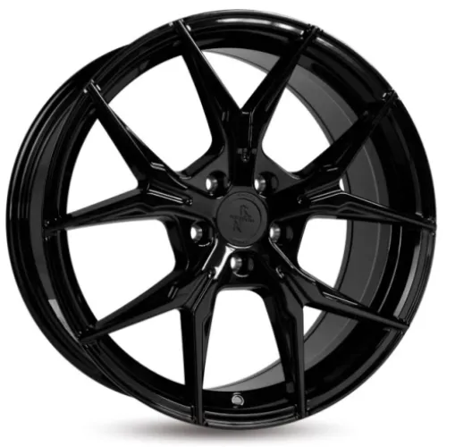 KESKIN KT19 8x18 5x108 ET45 BP BLACK PAINTED