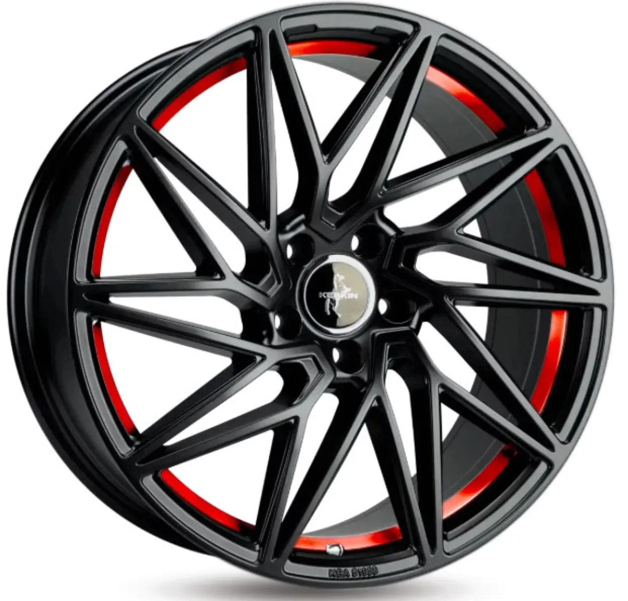 KESKIN KT20 8,5x19 5x114,3 ET40 CB72,6 MBRI MATT BLACK RED INSIDE