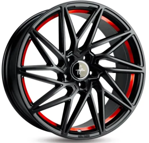 KESKIN KT20 8,5x19 5x114,3 ET40 CB72,6 MBRI MATT BLACK RED INSIDE