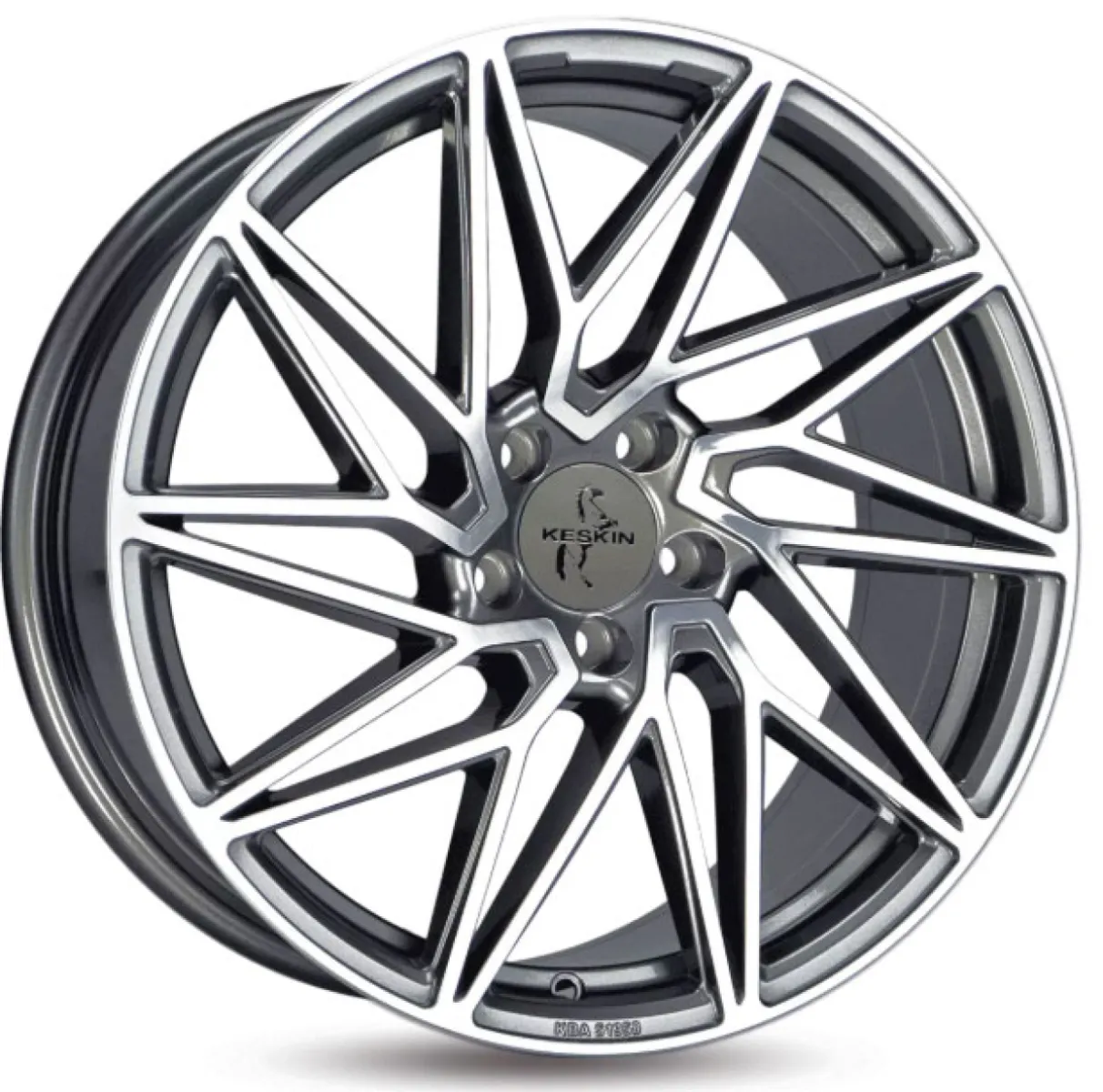 KESKIN KT20 8x18 5x112 ET45 CB72,6 PFP PALLADIUM FRONT POLISH