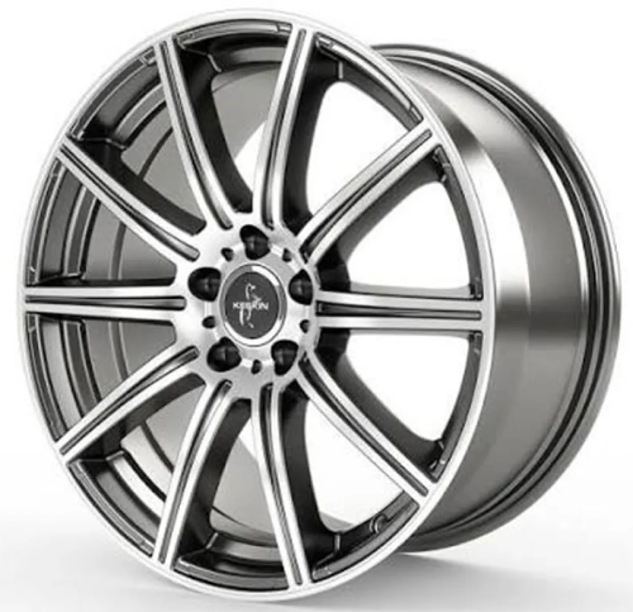 KESKIN KT16 8x18 5x112 ET30 CB66,6 PFP PALLADIUM FRONT POLISH