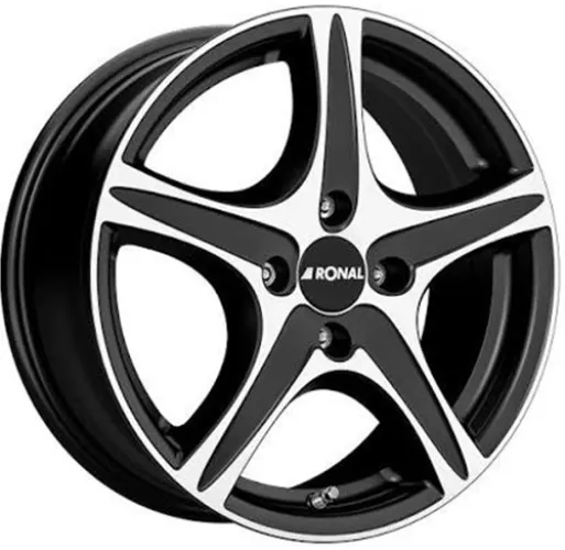 RONAL R56 6,5x16 4x98 ET35 MATTSCHWARZ-FRONTKOPIERT