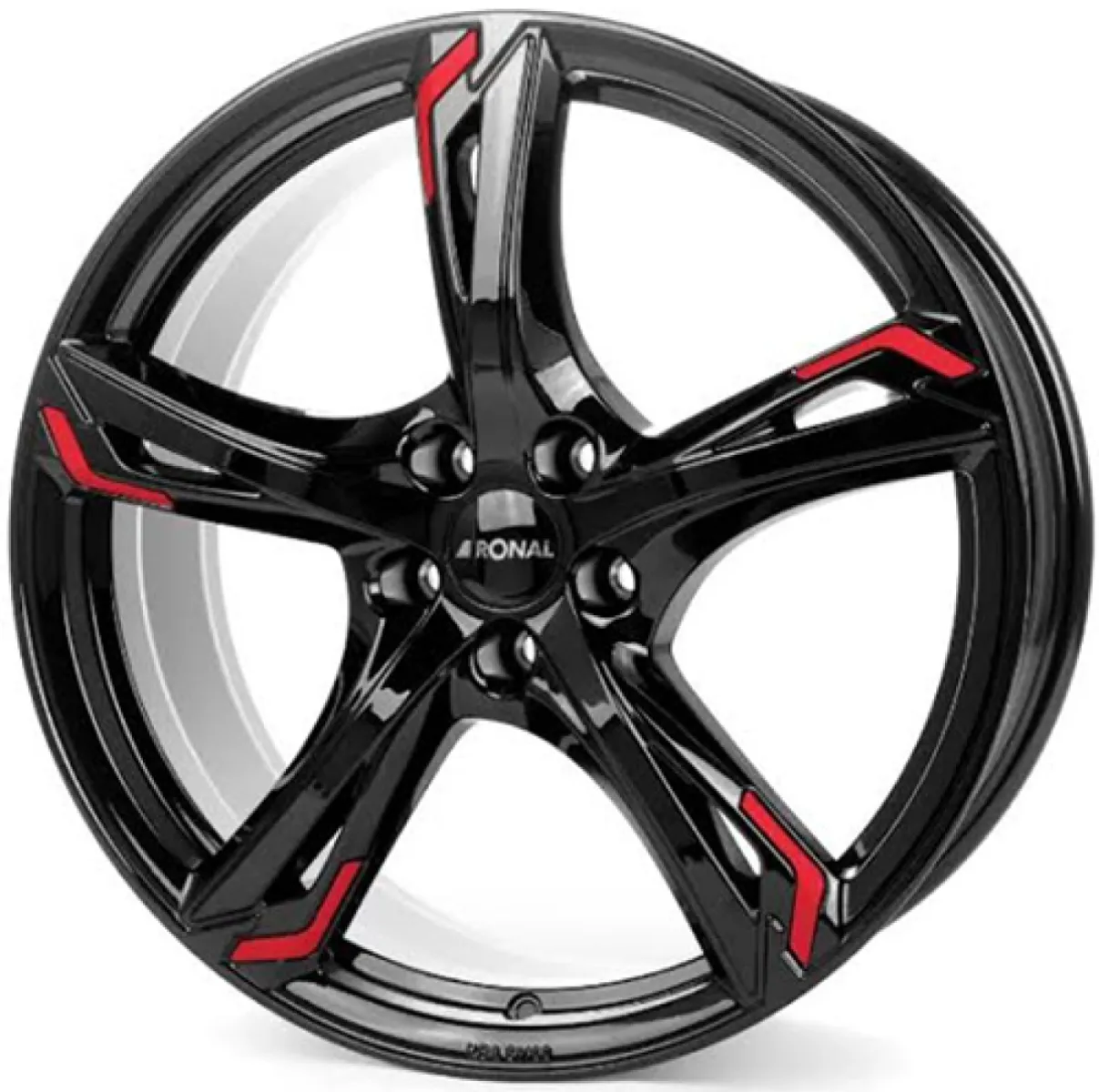 RONAL R62 Red 8,5x20 5x112 ET40 CB76 JETBLACK