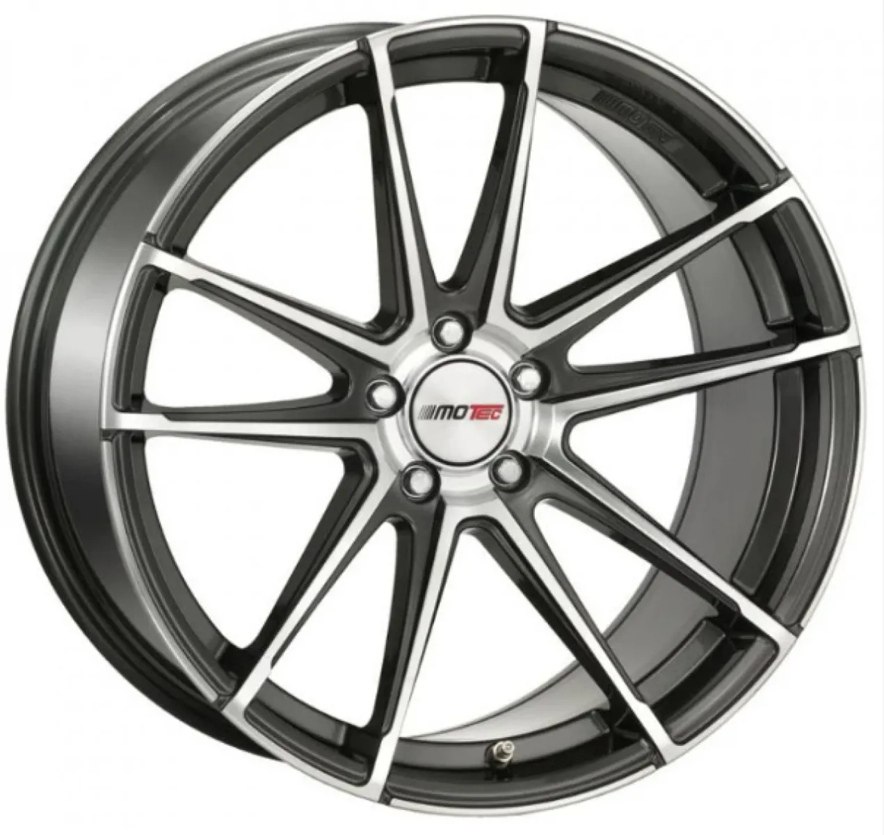 MOTEC RADICAL (MCT10) 9x20 5x114,3 ET30 CB72,6 Gunmetal Poliert (GMP)
