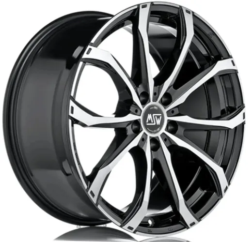 MSW MSW 48 8x18 5x112 ET28 Gloss Black Full Polished