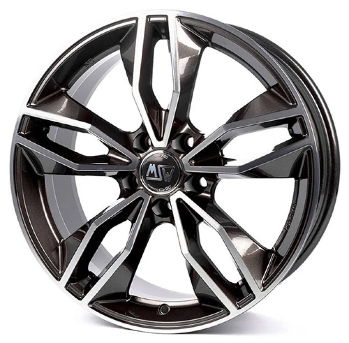 MSW MSW 71 8x19 5x112 ET35 CB73,1 Gloss Dark Grey Full Polished