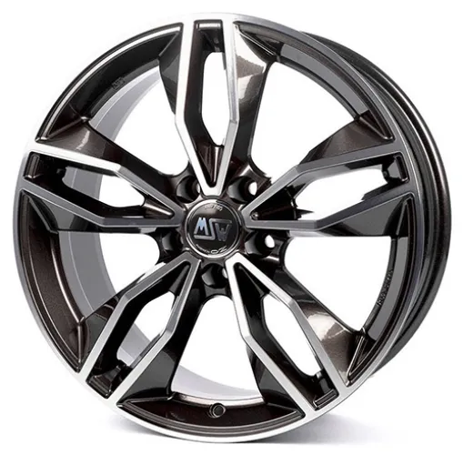 MSW MSW 71 8x19 5x112 ET35 Gloss Dark Grey Full Polished