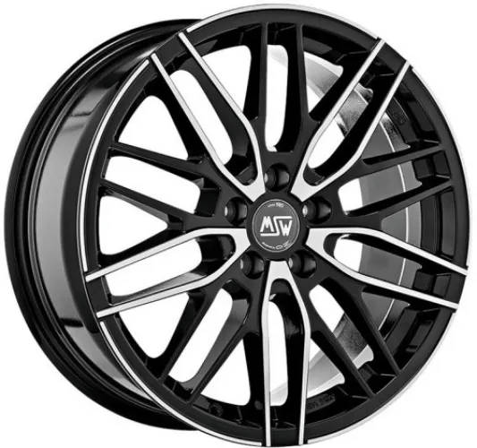 MSW MSW 72 8x18 5x120 ET45 CB72,6 Gloss Black Full Polished