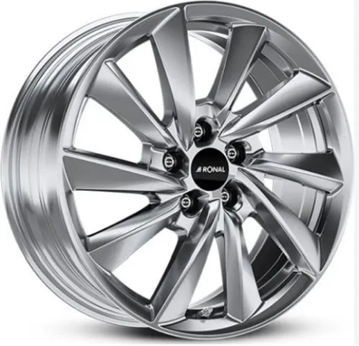 RONAL R70-blue 7,5x18 5x108 ET50 PLATINUM SILVER
