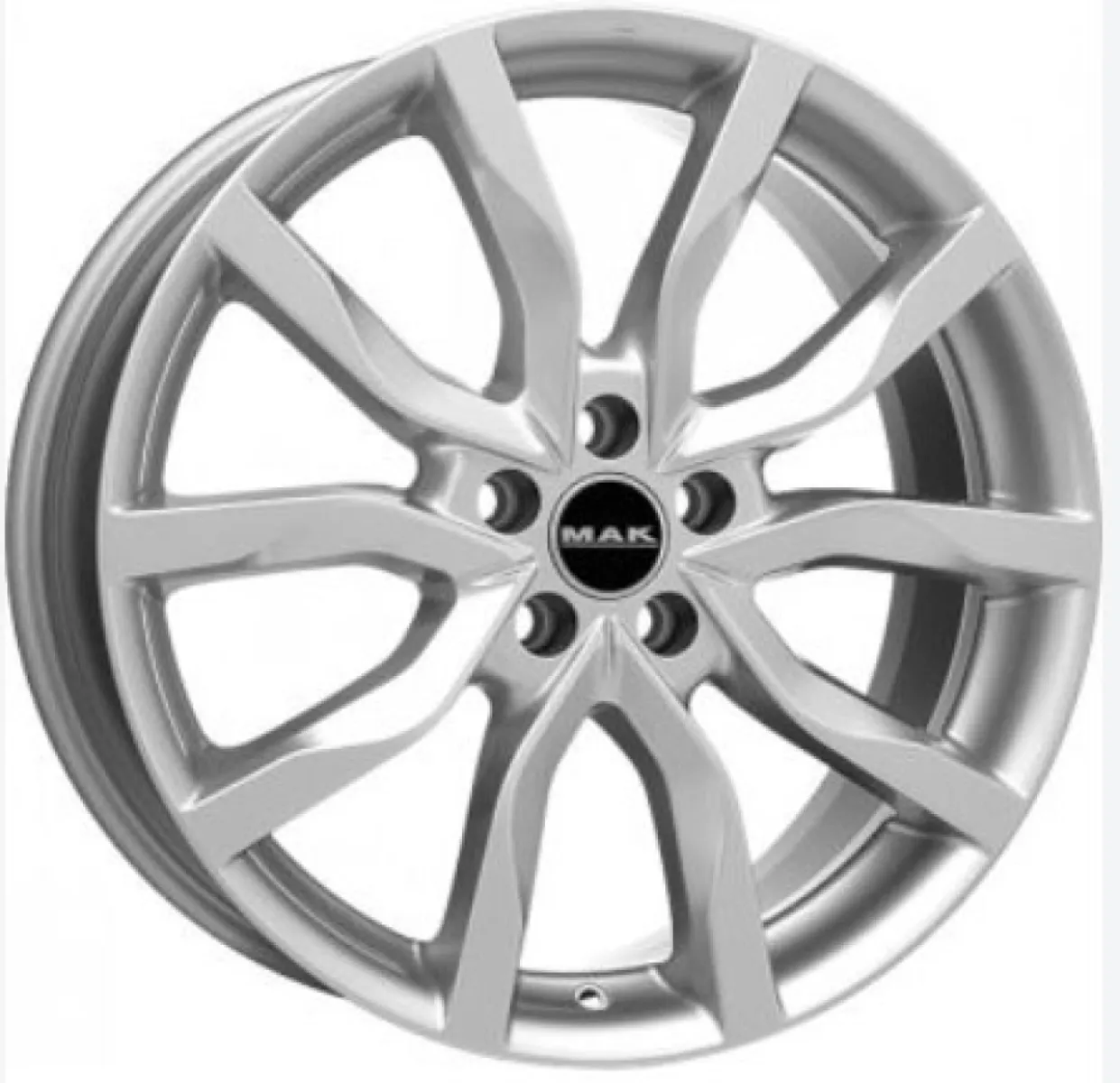 MAK HIGHLANDS 8x18 5x108 ET45 CB63,4 SILVER