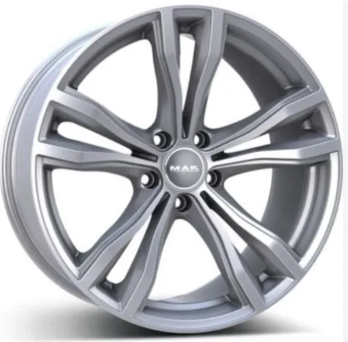 MAK FAHR 8x19 5x112 ET54 CB66,6 Silver