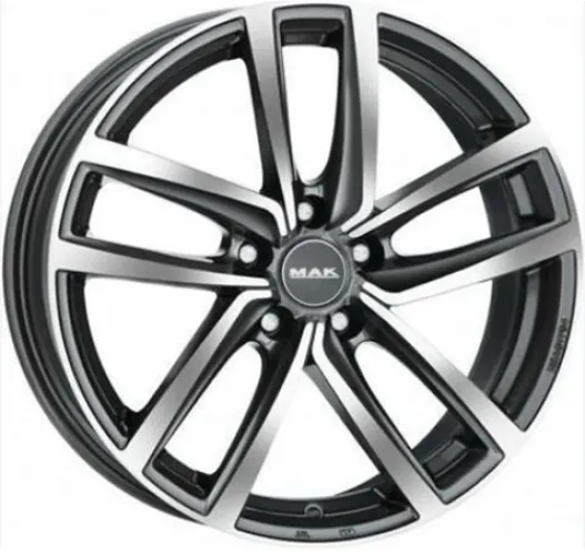 MAK DRESDEN 7,5x17 5x112 ET38 CB66,6 Gun Metal Mirror